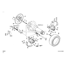 Heavy Duty Truck Terex Tr50 Teile PN 09069105 Hintere Bremsscheibe für Terex Truck Kohle, Eisen, Goldmine